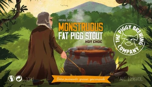 Monstruous Fat Pigg Stout Hot Choc