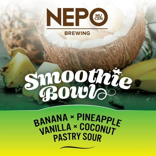 Smoothie Bowl - Banana, Pineapple, Vanilla, Coconut