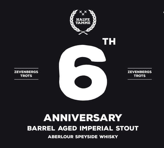 6th Anniversary Barrel Aged Imperial Stout (Aberlour Speyside Whisky)