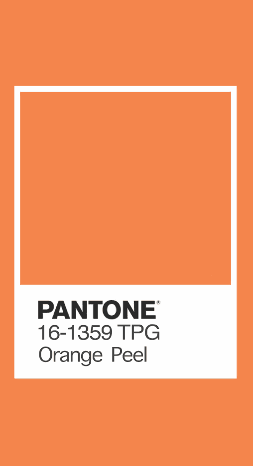 Pantone - Orange Peel