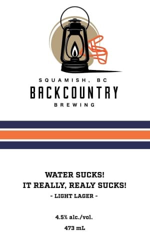 Water Sucks It Really Really Sucks