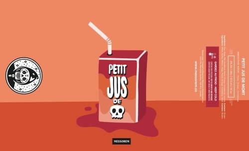 Petit Jus De Mort : Pêche + Orange + Canneberge