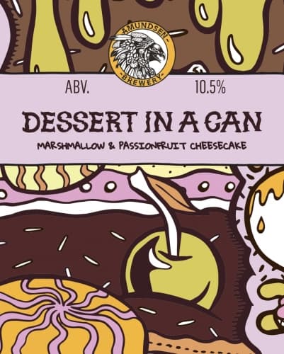Dessert In A Can - Marshmallow & Passionfruit Cheesecake