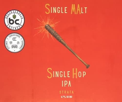 Single Malt Single Hop IPA Strata