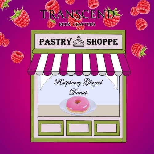 Pastry Shoppe - Raspberry Glazed Donut