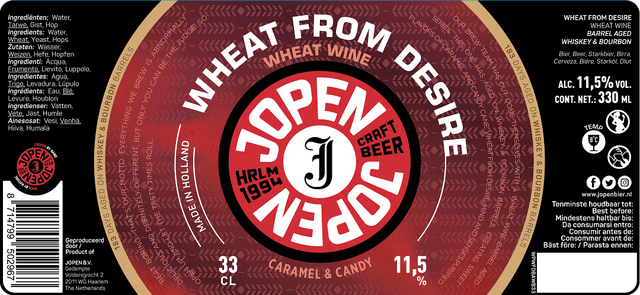 Wheat From Desire - Whiskey Bourbon Blend