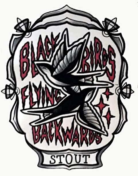 Blackbirds Flying Backwards