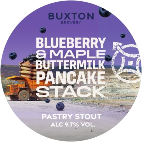 Blueberry & Maple Buttermilk Pancake Stack