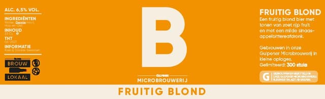 Fruitig Blond -B-