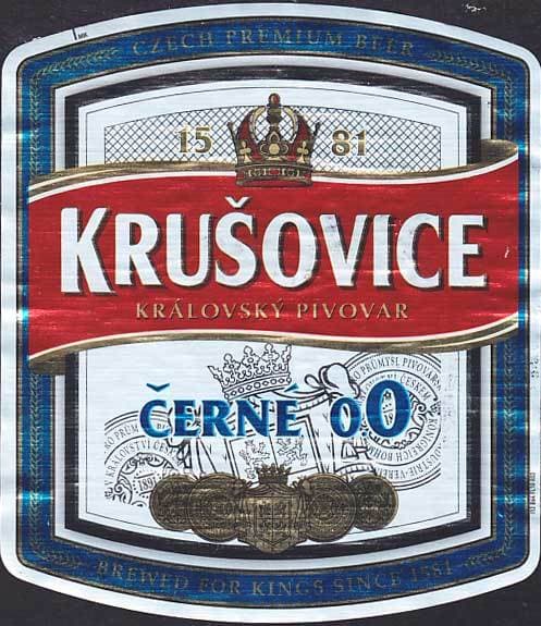 Krušovice Černé Nealko Royal
