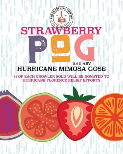 Strawberry POG Hurricane Mimosa Gose