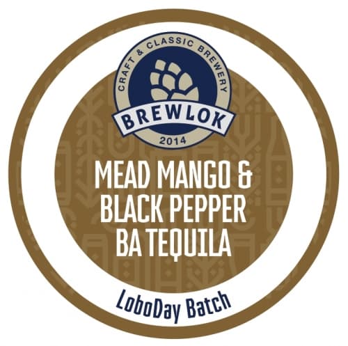 Mead Mango&Black Pepper BA Tequila LoboDay Batch