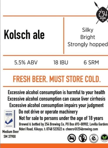 Kolsch Ale
