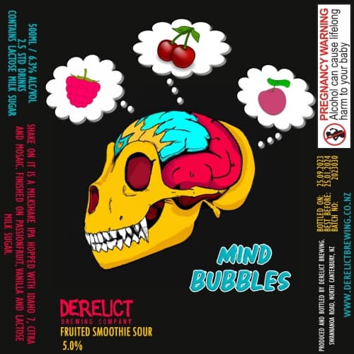 Mind Bubbles {triple fruit vanilla custard}