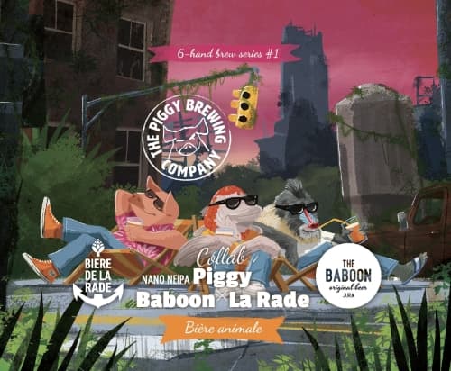 Collab Piggy X Baboon X La Rade