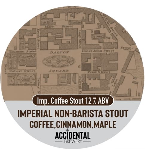 Imperial Non-Barista Stout (Coffee, Maple, Cinnamon)