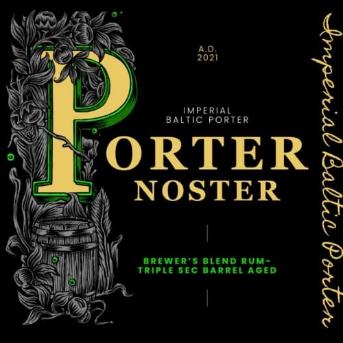 Porter Noster Brewer's Blend Rum & Triple Sec BA