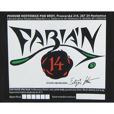 Fabián tmavý 14%