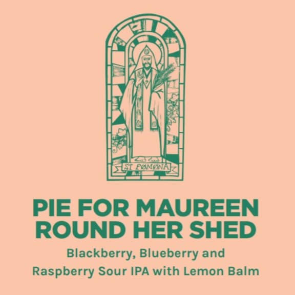 PIE FOR MAUREEN ROUND HER SHED
