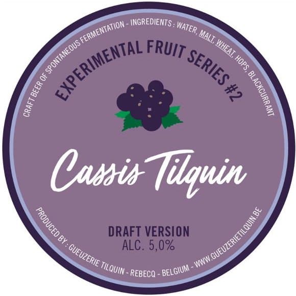 Experimental Fruit Series #2 - Cassis Tilquin - Draft Version