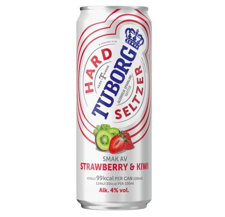 Tuborg Hard Seltzer Strawberry & Kiwi