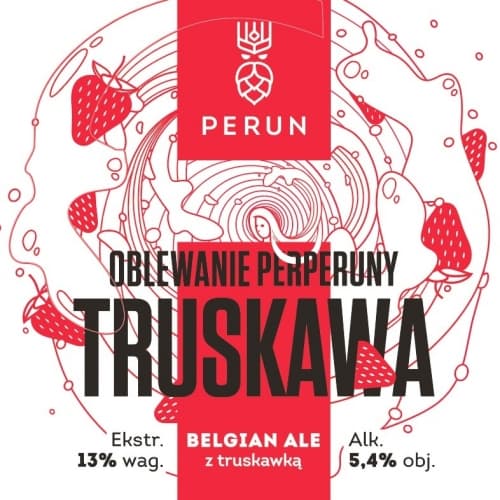 Oblewanie Perperuny Truskawa