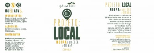 Projeto Local #3 NEIPA Com Manga E Coco