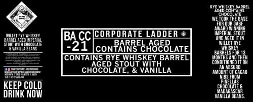 Willet Rye Whiskey Barrel Aged Contains Chocolate