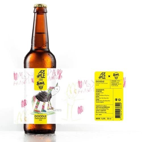 DOODLE - Gose Citron & Citron Vert - Collab Bubar