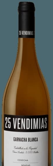 25 Vendimias Garnacha Blanca