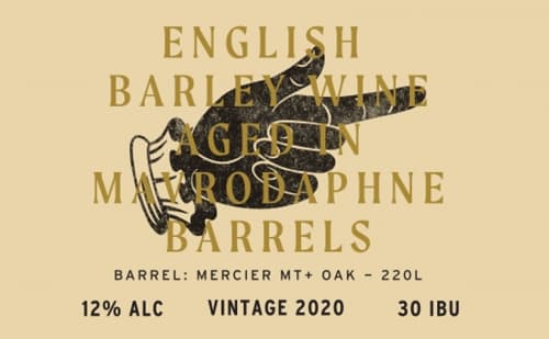 Mavrodaphnee Barrel Aged English Barleywine 2020