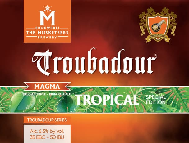 Troubadour Magma Tropical