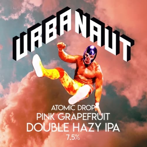 Atomic Drop Hazy DIPA With Pink Grapefruit