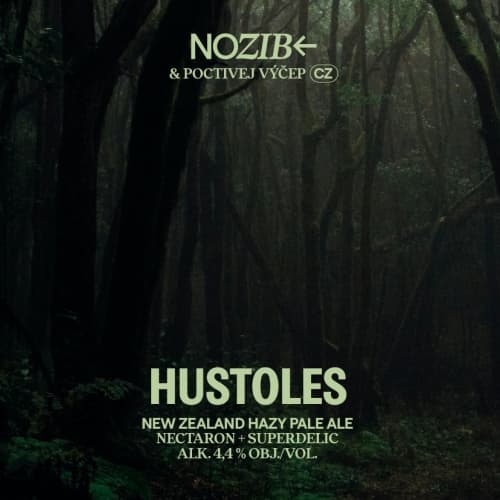 HUSTOLES New Zealand Hazy Pale Ale Nectaron + Superdelic