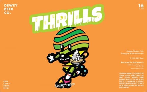Thrills - Mango Passion Fruit Pineapple Marshmallow Pie