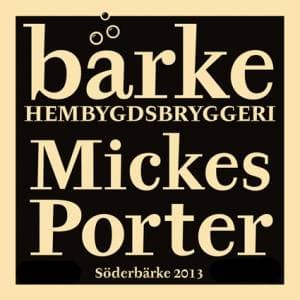 Bärke Mickes Porter