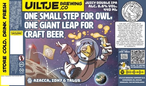 One Small Step For Owl, One Giant Leap For Craft Beer