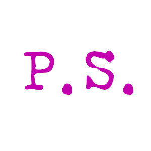 P.S.