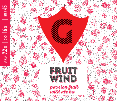 FRUIT WIND Passion Fruit Wild Ale BA
