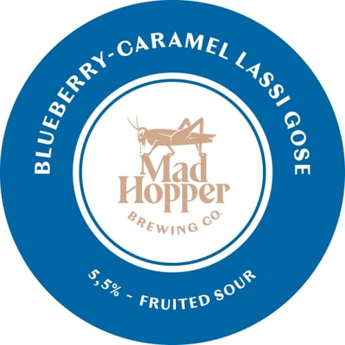 Blueberry-Caramel Lassi Gose
