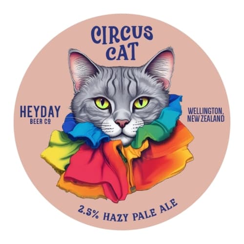 Circus Cat 2.5% Hazy