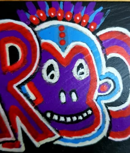 Maroon Baboon