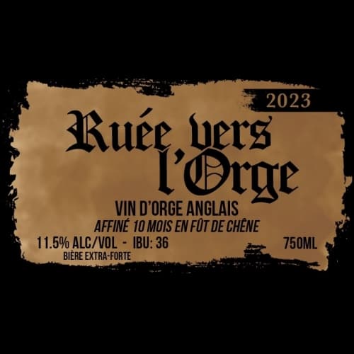Ruée Vers L'Orge 10 Mois Fût De Chêne (2023)