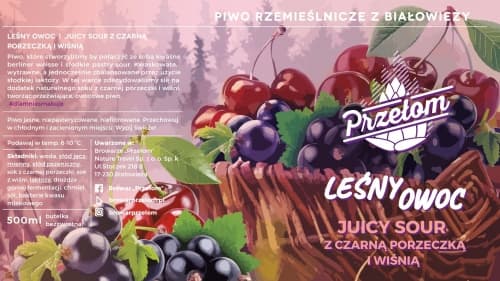 Leśny Owoc - Wiśnia I Czarna Porzeczka