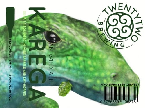 Karega - Sour Saison Aged In Wine Barrels And Dry-hopped