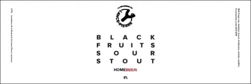 Black Fruits Sour Stout
