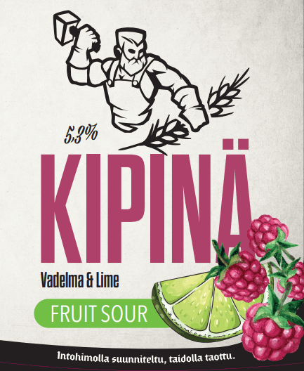 Kipinä - Vadelma & Lime