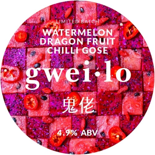Watermelon Dragon Fruit Chilli Gose