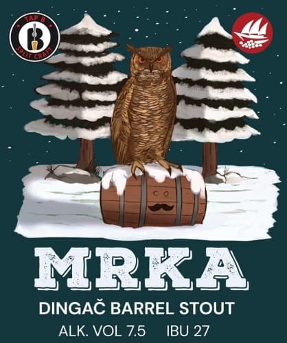 Mrka Dingač Barrel Stout