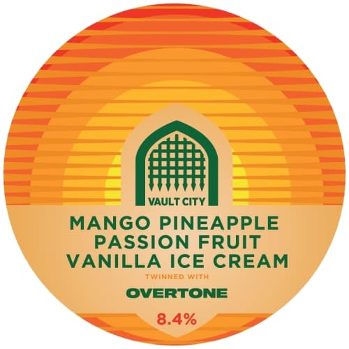Mango, Pineapple, Passion Fruit Vanilla Ice Cream